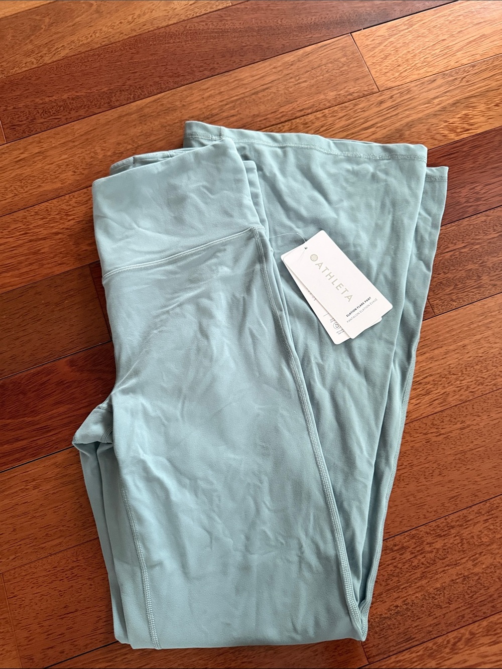 Athleta  elation flare pants Seafoam Green New with tag - medium
